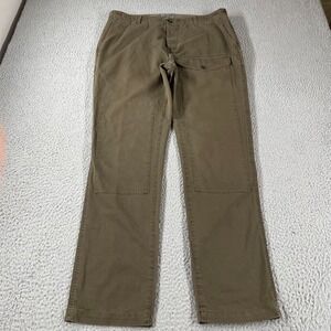 Jack Spade Slim Fit Pants Mens Size 36 New York Double Knee Button Fly Dark